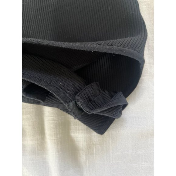 black ribbed bodysuit - Picture 3 of 3